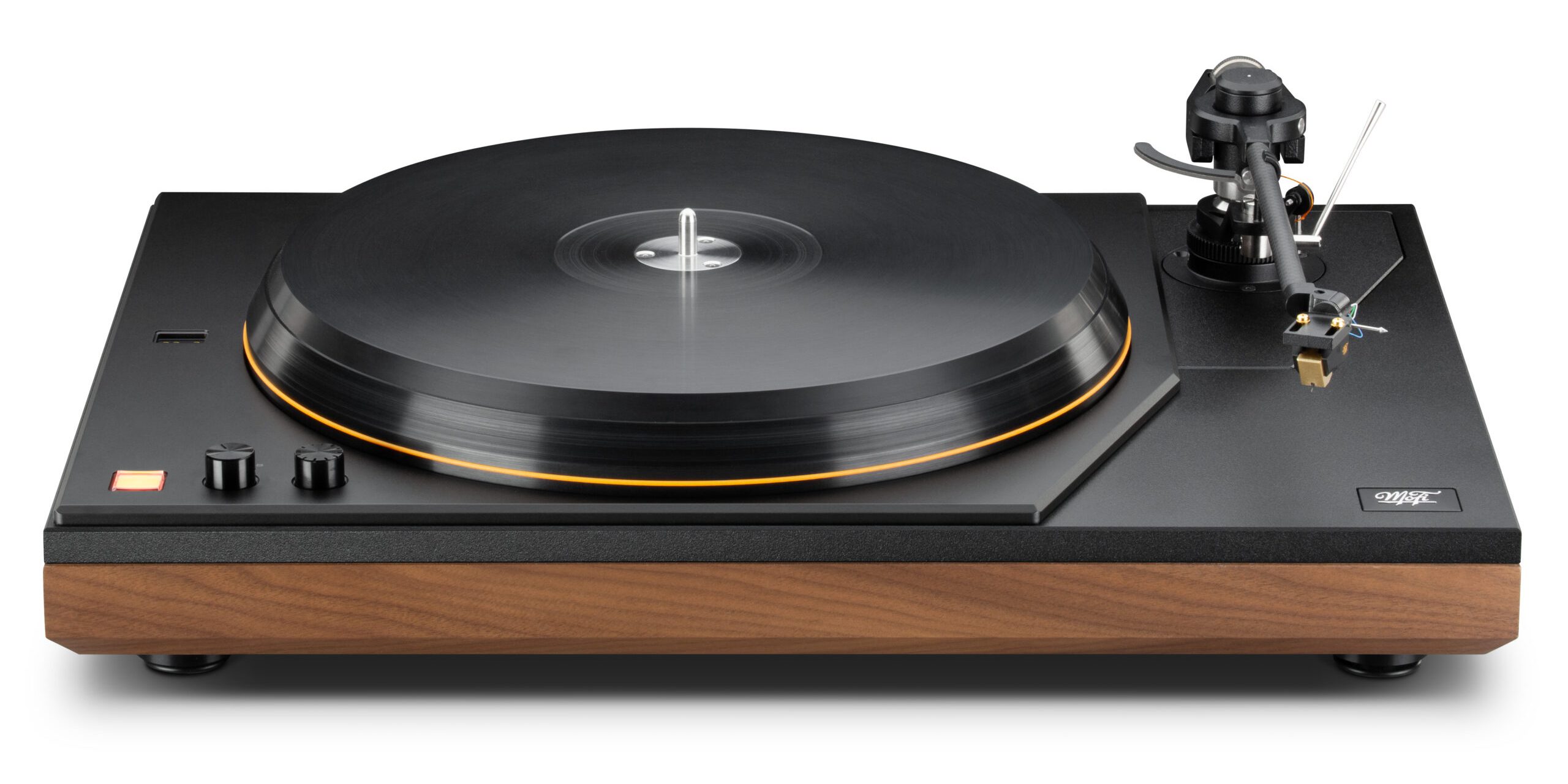 MoFi_MasterDeck_Turntable_Walnut_Front